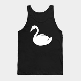 Swan Silhouette Tank Top